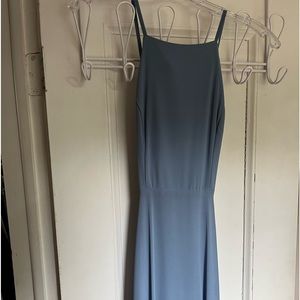 Lulu’s wedding guest dress or bridesmaids dress in Beautiful slate blue